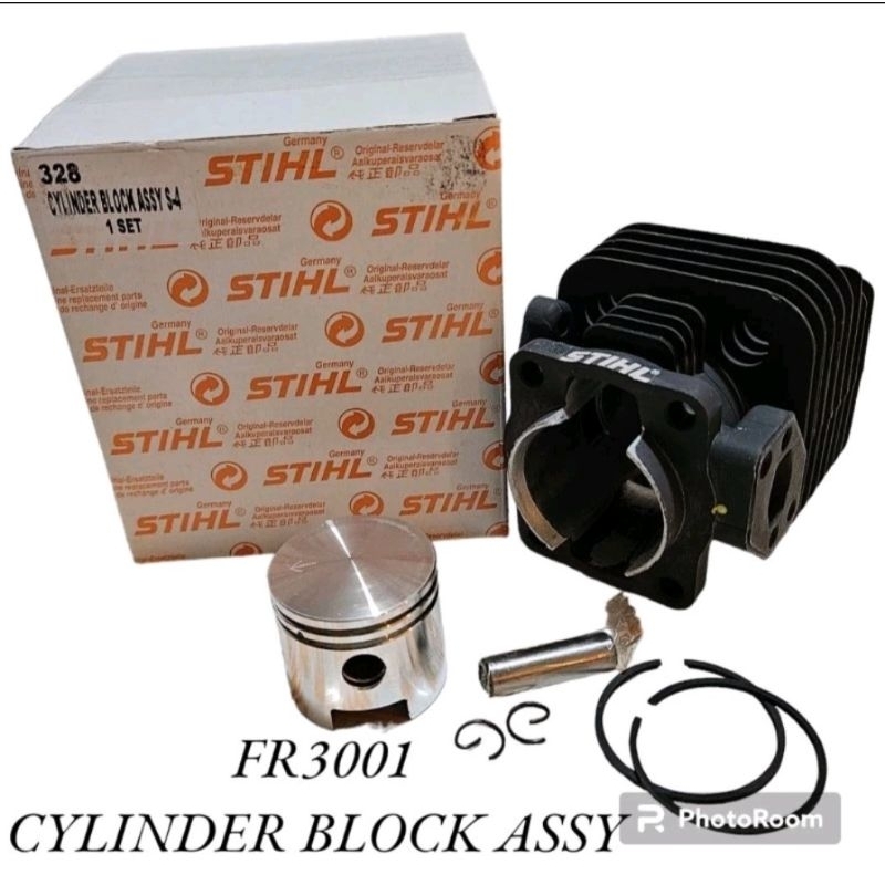 Blok Cylinder Assy BG-328 Mesin Potong Rumput Stihl A