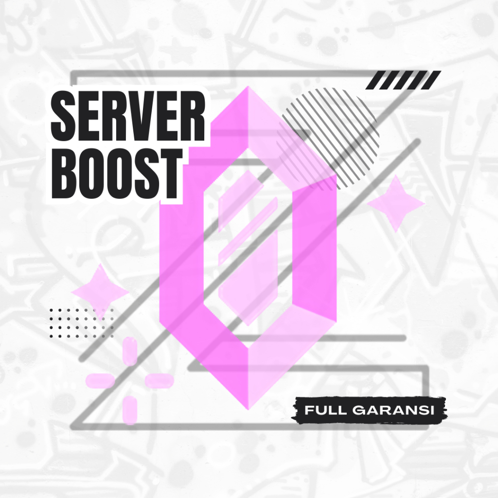 Server Boost Discord Lv3 Full Garansi