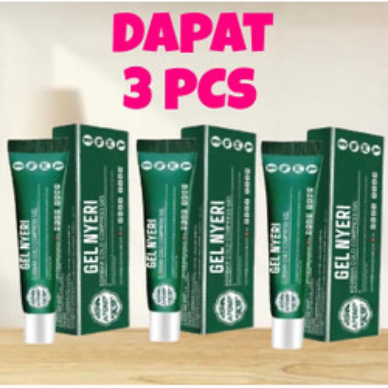 [PAKET 3 PCS] salep lumbar Cold Compress gel original mengobati sakit pinggang nyeri otot kesemutan 