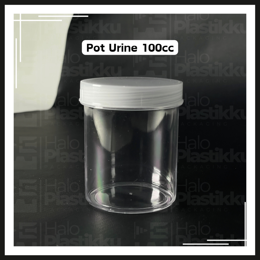 pot urine 100cc / pot salep 100cc / pot plastik 100cc