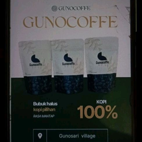 

Kopi Bubuk Gunocoffe 50 Gram Jenis Robusta Rasa Nikmat & Murah