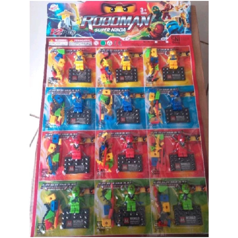 Mainan Roboman Super Ninja MC379 | ECER | RANDOM