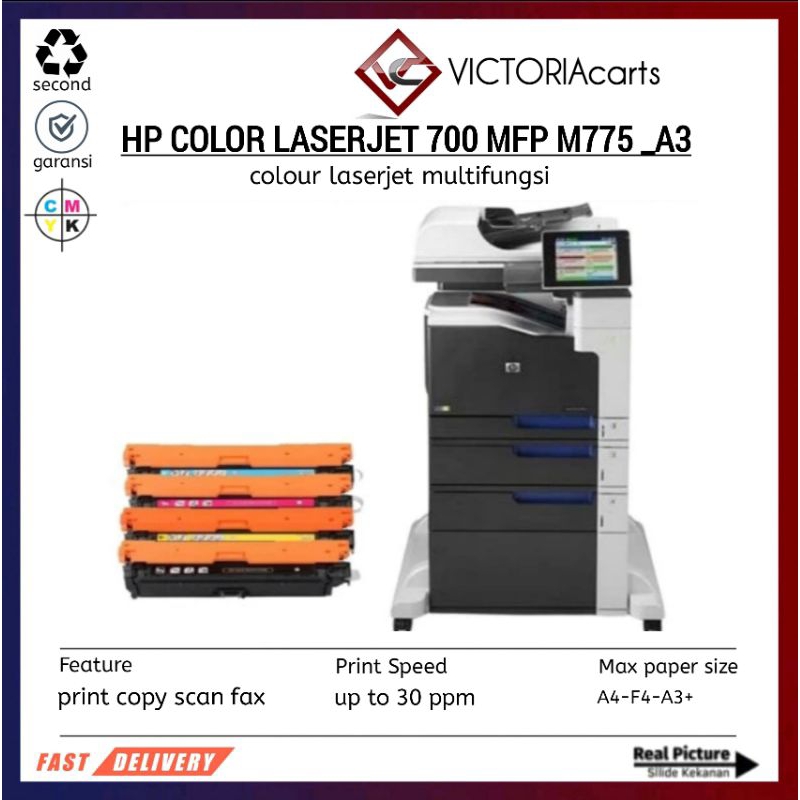 HP Laserjet Color Enterprise 700 MFP M775 Multifungsi A3