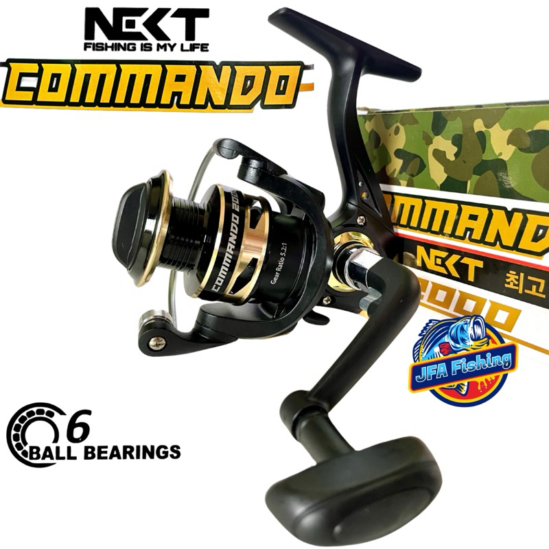 Reel Spinning Next COMMANDO 1000/2000 6BB
