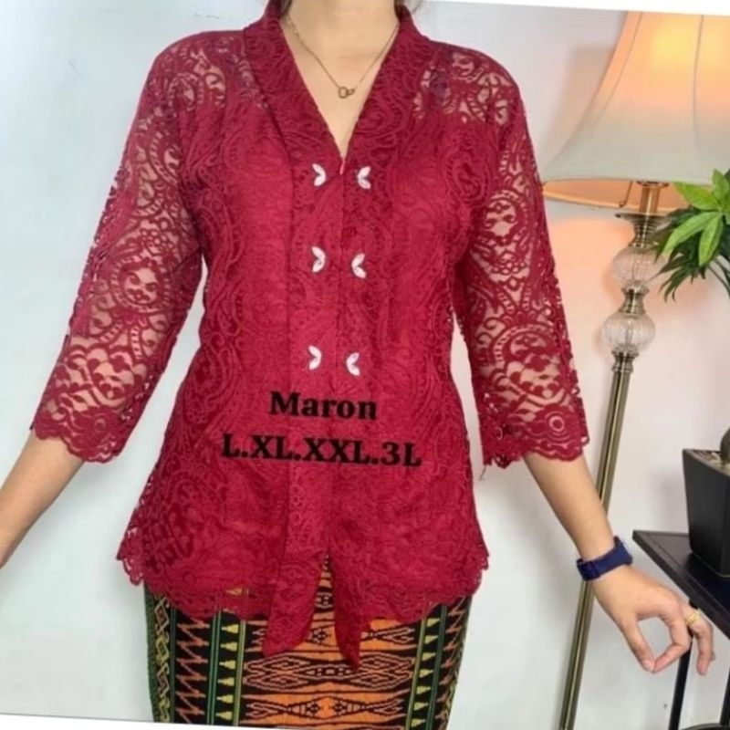 Atasan brokat kartini  pakaian wanita kebaya/brokat