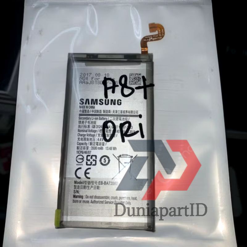 Battery Batre Batrei Baterai samsung A8 Plus 2018 A730 A730F samsung A8+ SM-A730F
