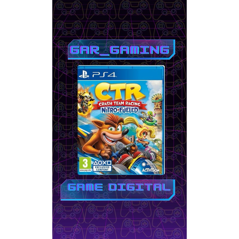 FULL GAME CTR Crash Bandicoot  (PS4 & PS5) 4  Digital Download