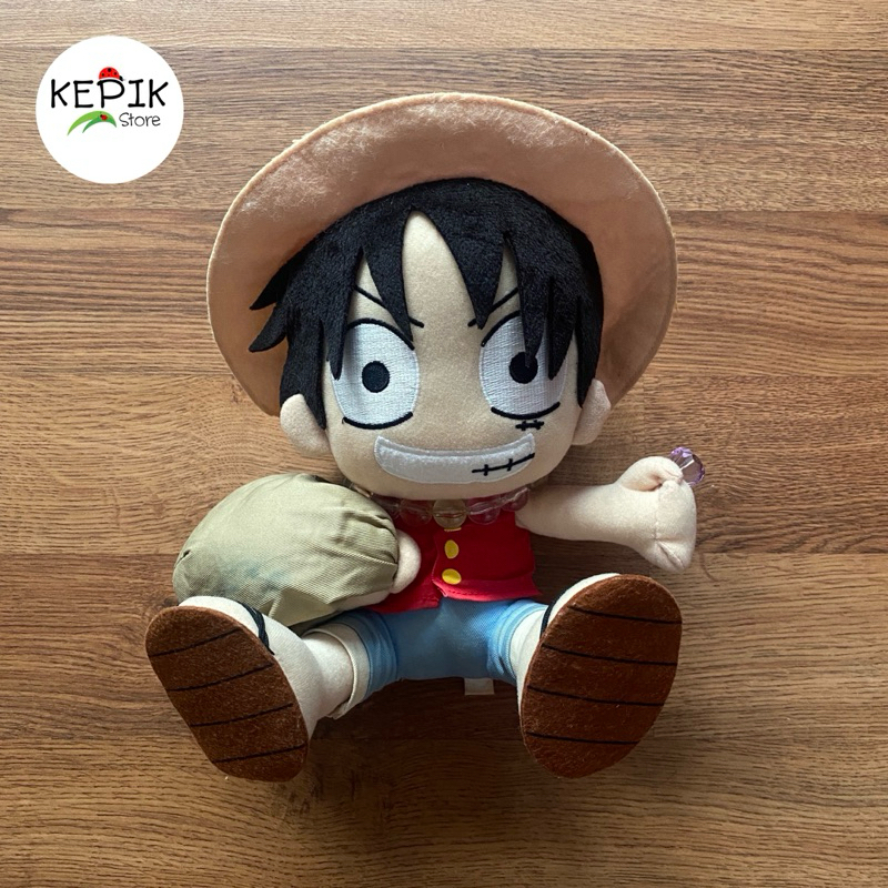 PRELOVED BONEKA ONE PIECE LUFFY BANPRESTO ORIGINAL 28cm