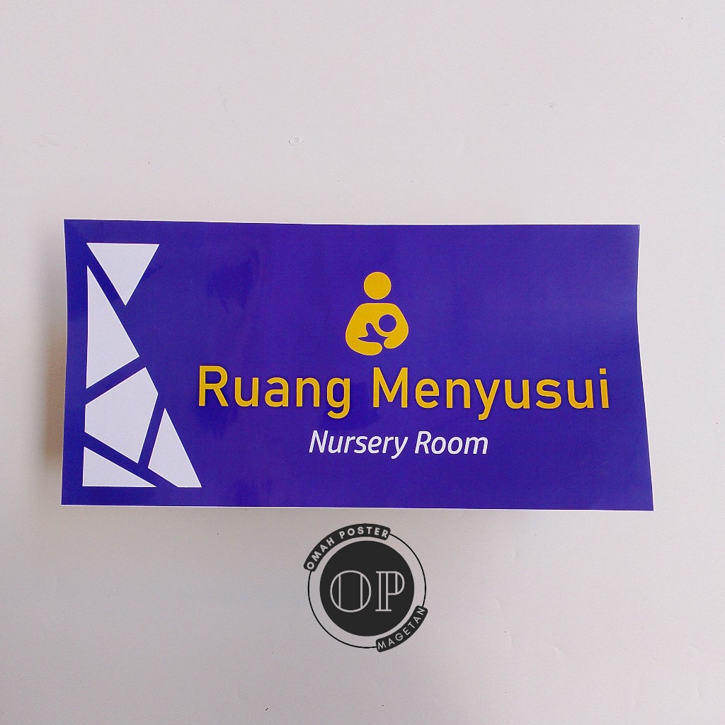 

Stiker Ruang Menyusui - Nursery Room - Ruang Laktasi
