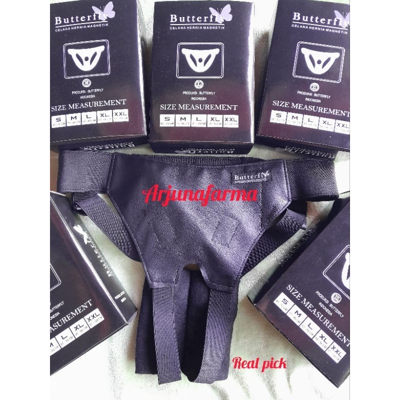 CELANA HERNIA MAGNETIK BUTTERFLY OBATI TURUN BEROK TEDUN