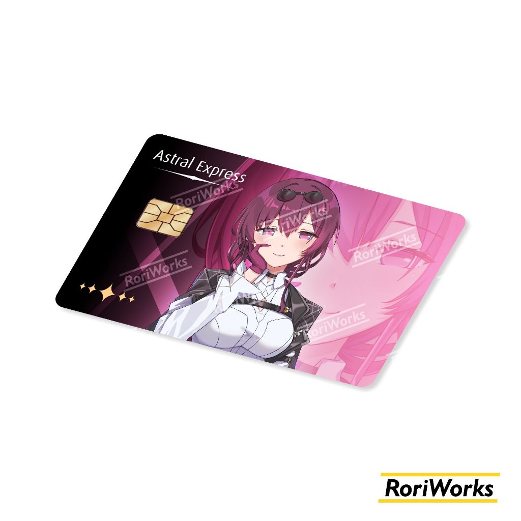 

Stiker Kartu - Kafka | Honkai Star Rail | Garskin Debit Kredit Emoney Flazz HSR