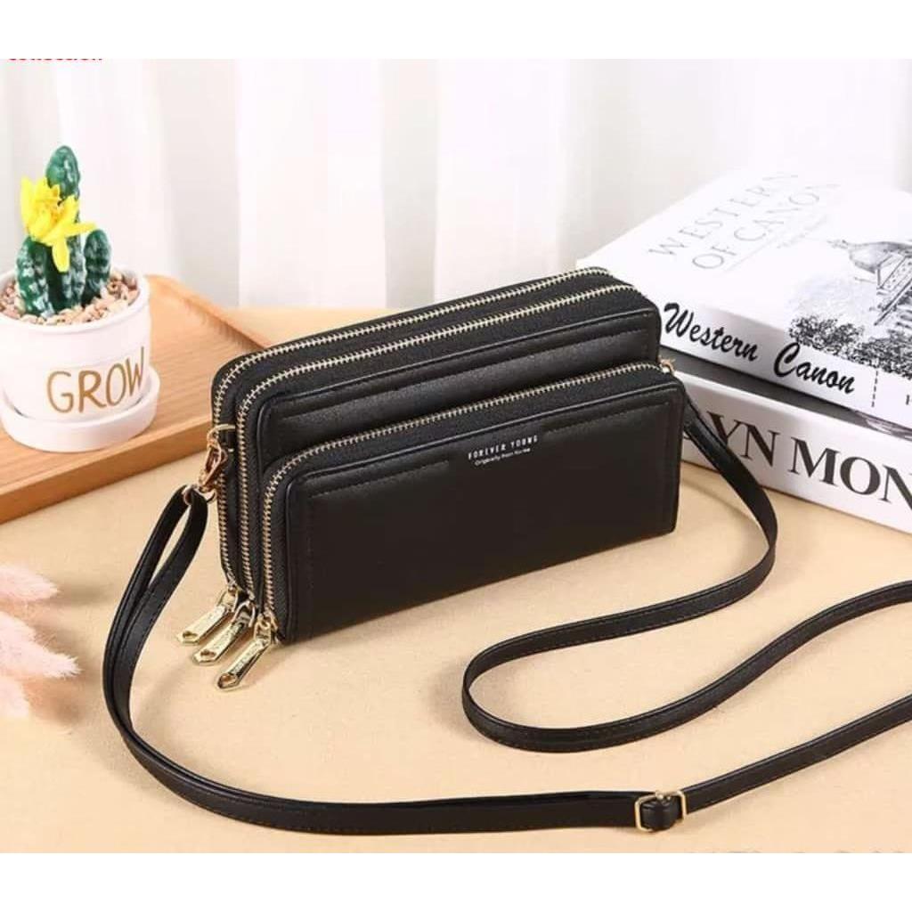 SELENA BAGS DOMPET HP PANJANG ORIGINAL FOREVER YOUNG / ORY FY / SLING BAG / WOMEN BAG / TAS  BAHU / 