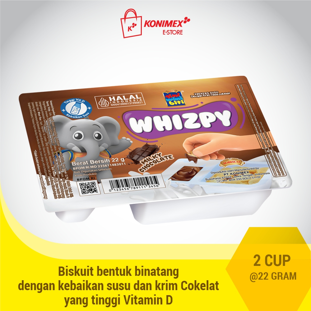 

Tini Wini Biti Whizpy Milky Chocolate