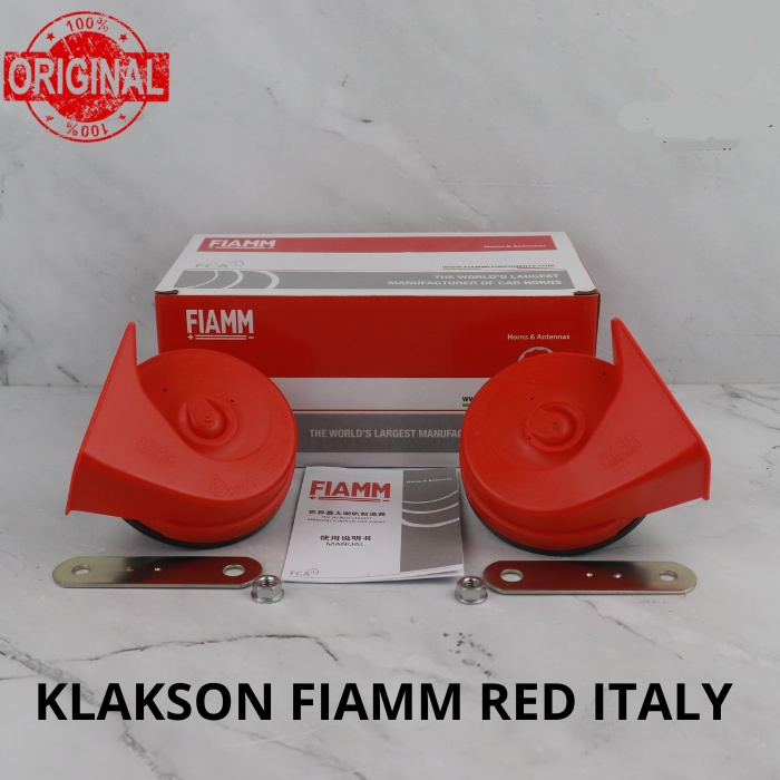 Klakson Keong Fiamm 12V Original / Klakson Mobil Fiamm Waterproof 12V
