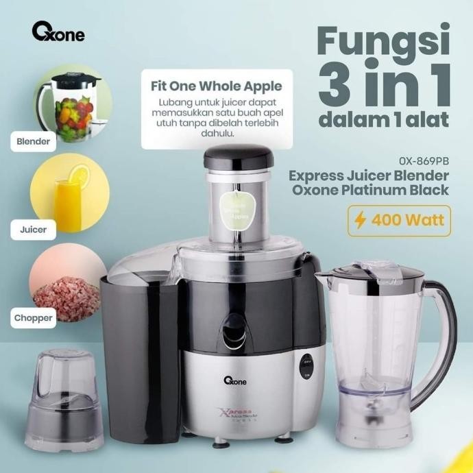Oxone Express Juicer & Blender OX-869PB