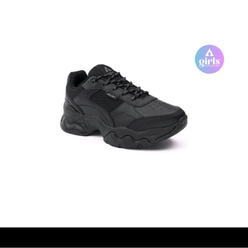 sepatu Aerostreet Queen full black.