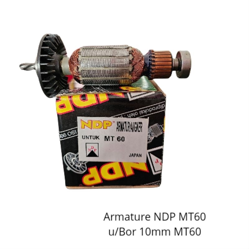 JHTeknik Armature MT60 NDP/Armature Angker MT60 NDP untuk mesin Bor 10mm MT60