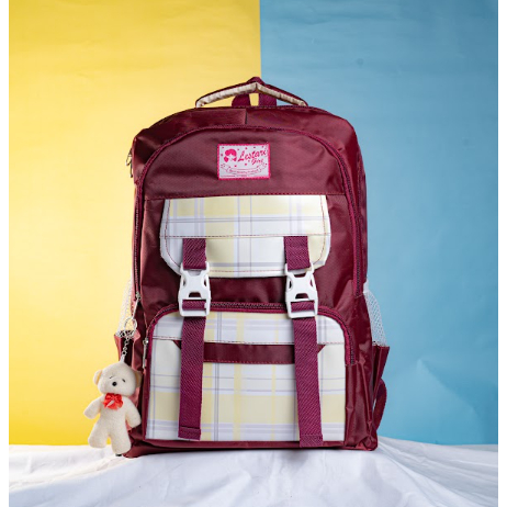 Tas Ransel Sekolah SMA SD SMP Perempuan Korean Style