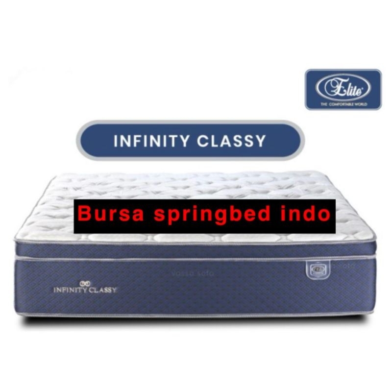 elite infinity classy kasur spring bed 100 120 160 180 200 matras springbed