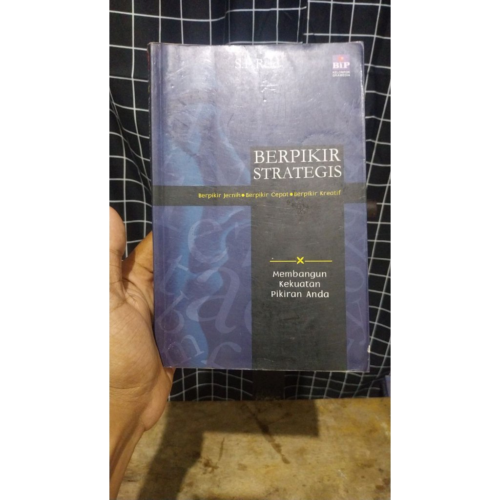 Jual Obral Buku Novel Murah Berpikir Strategis  Berpikir Jernih|Berpikir Cepat|Berpikir Kreatif  Mem