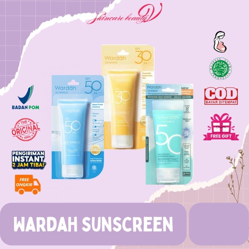 WARDAH - UV Shieled Aqua Fresh Essence || active Protection Serum || SPF 30 50 ++++