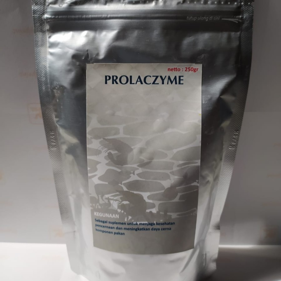 READY STOK] 250 gram - Prolaczyme probiotik + enzim u/ campuran pakan udang ikan