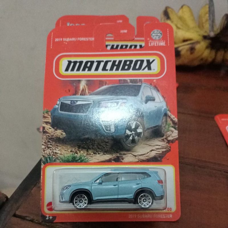 Subaru Forester Brat putih matchbox edisi moving parts