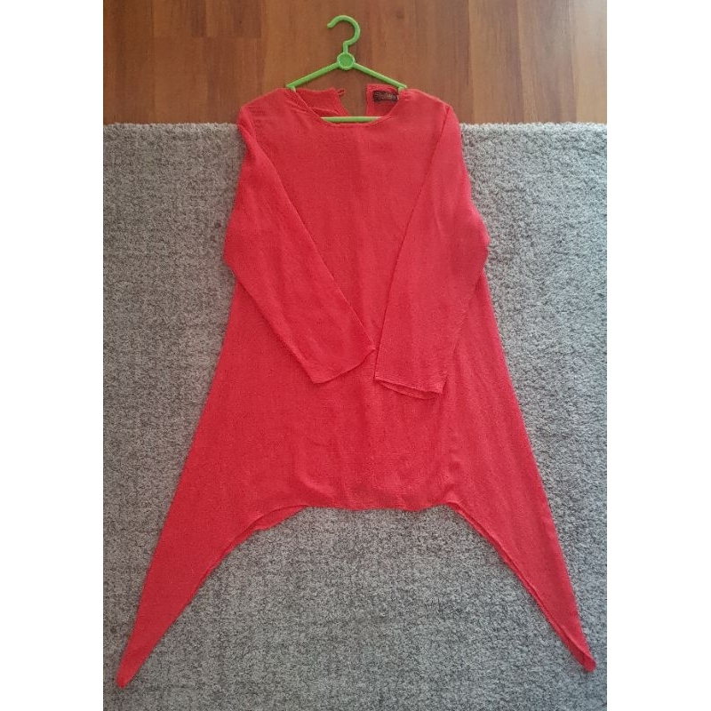 Tunik Crincle flow | Baju Tunik Dewasa