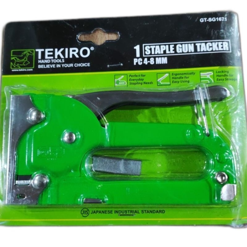 

TEKIRO Staples Tembak Jok 4 - 8mm Staple Gun Tacker Alat Tembak Hekter