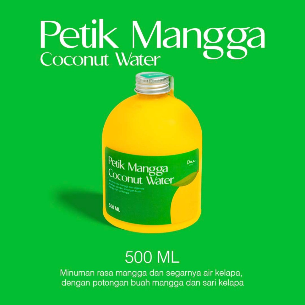 

Minuman Botol Coconut Water Mangga Dua Coffee 500 ml