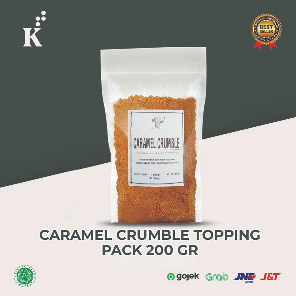 

Topping Caramel Crumble 200 gr