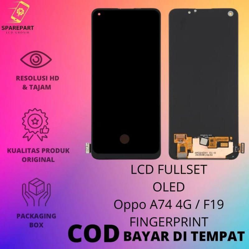 LCD AMOLED FULLSET OPPO A74 4G / F19 / F21S PRO / RENO 7Z / 8Z /RENO 7 LITE / RENO 8 LITE / REALME 8