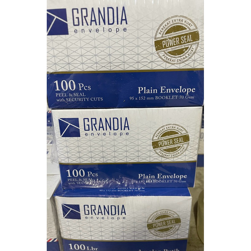 

Amplop Putih Polos Grandia/ Ball isi 5pck
