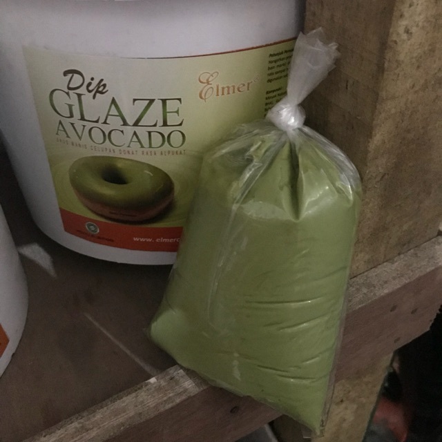 

Elmer Dip Glaze - Topping Donat Avocado 500gr