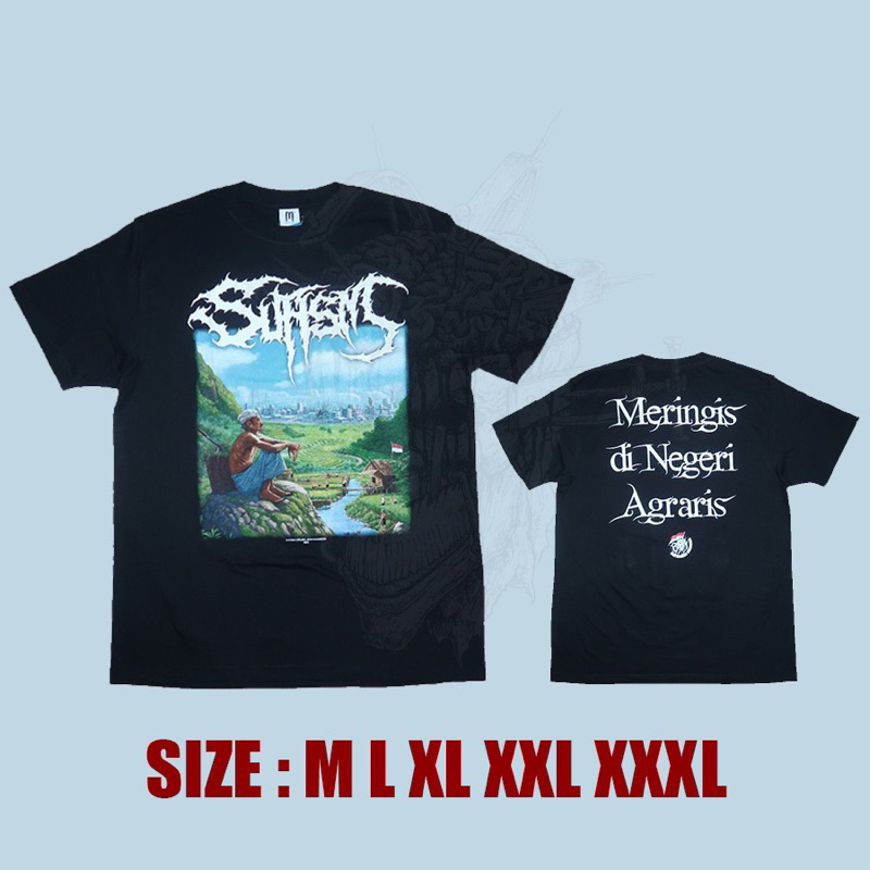 SUFISM meringis di negri agraris - TSHIRT ORIGINAL OFFICIAL LICENSED RELEASED BY BRUTAL MIND