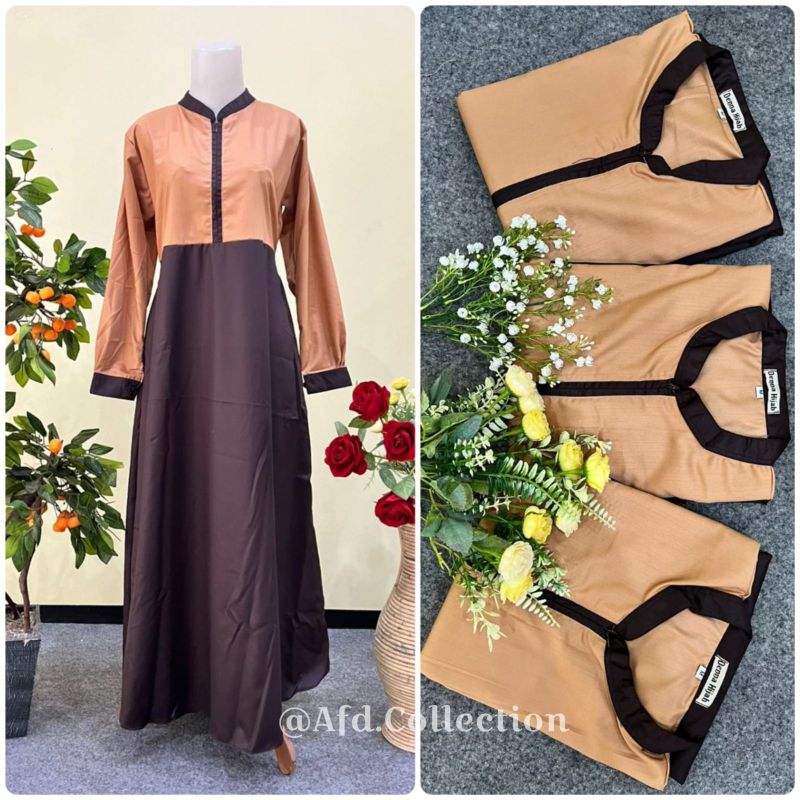 SERAGAM GAMIS PRAMUKA TOYOBO ORI/ gamis kerja wanita