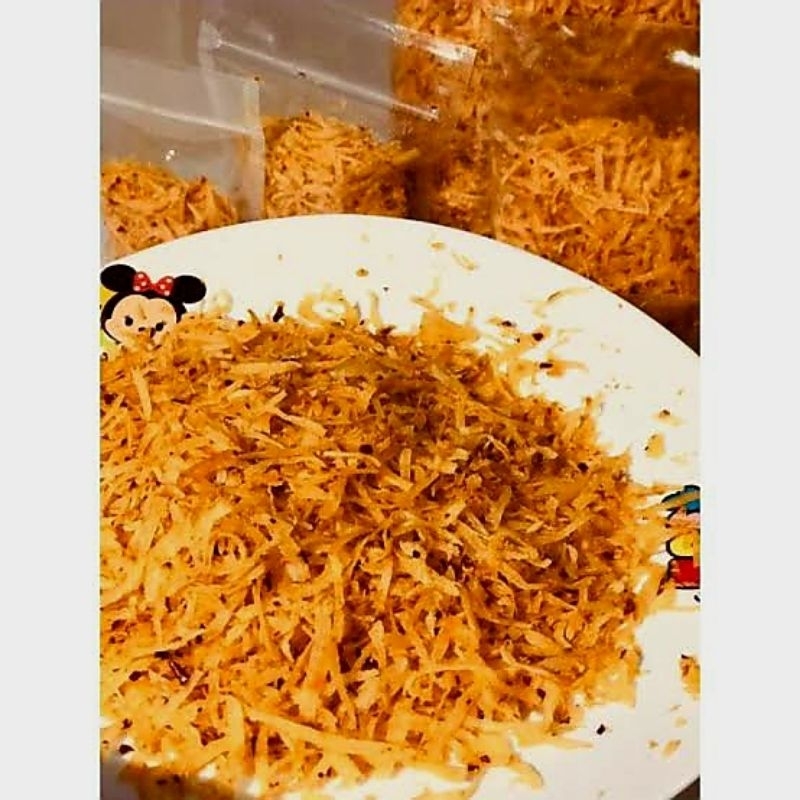 

Kremes singkong pedas manis / camilan singkong