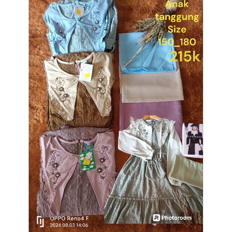 4 MODEL GAMIS ANAK ANAK IMPOR UKURAN 15-18, USIA 8-12TAHUN // MODEL BAJU ANAK MUSLIM IMPORT // BAJU 