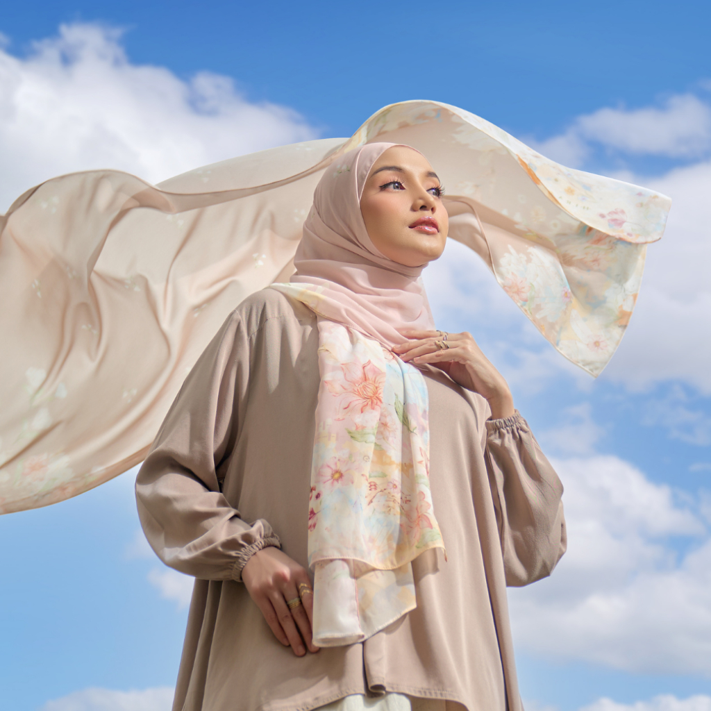 [ BUY 2 GET 1 FREE DIVI] - Hijabwanitacantik - Pashmina Diamond Series Hijab printing premium cerutt