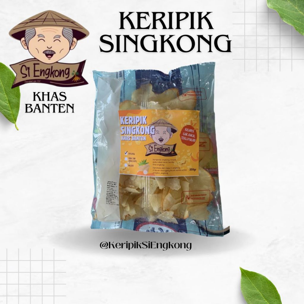 

Keripik Singkong Kha siEngkong 350gr