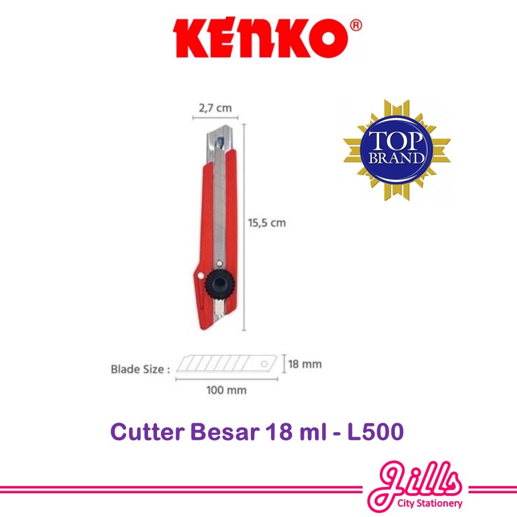 

Kenko Cutter Besar (18mm) L 500
