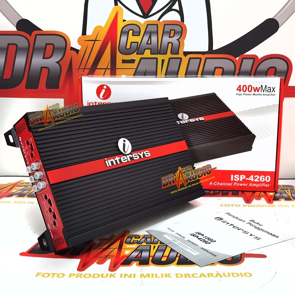 Power Amplifier Mobil Intersys Amplifier 4 Channel