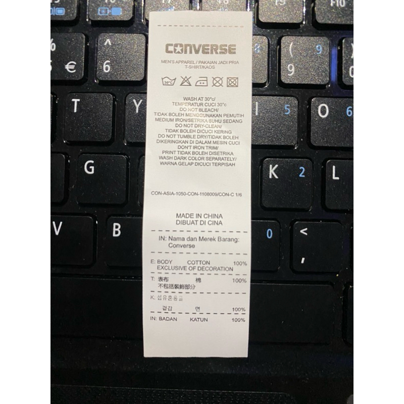 

CONVERSE WASH NYLON LIPAT PEEMIUM