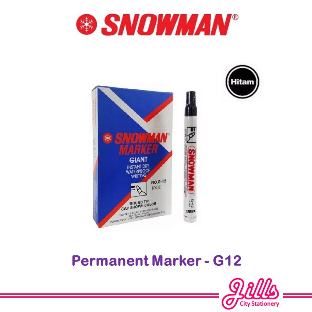 

Snowman Spidol Permanen Marker G12