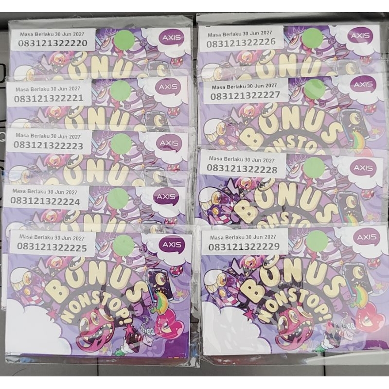 KARTU PERDANA AXIS 3GB