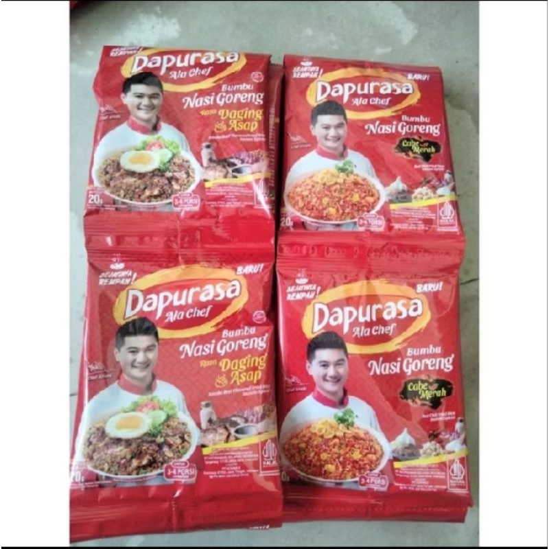 

Dapurasa Bumbu Marinasi Nasi Goreng @10 pcs (berhadiah piring cantik)