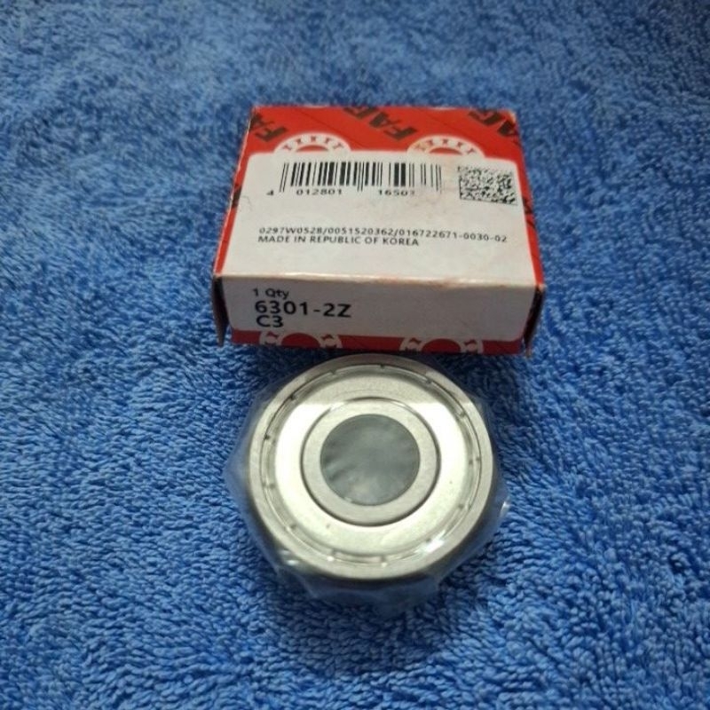 Bearing 6301 ZZ FAG / 6301 ZZ C3 FAG ORIGINAL