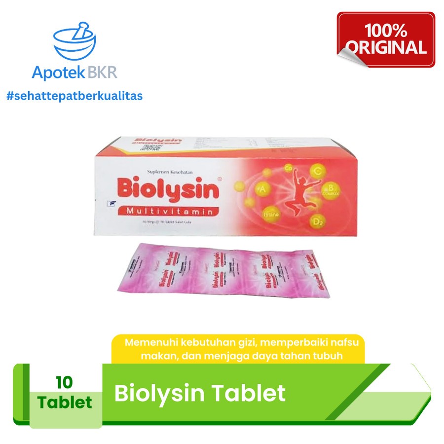 Biolysin Multivitamin Tablet