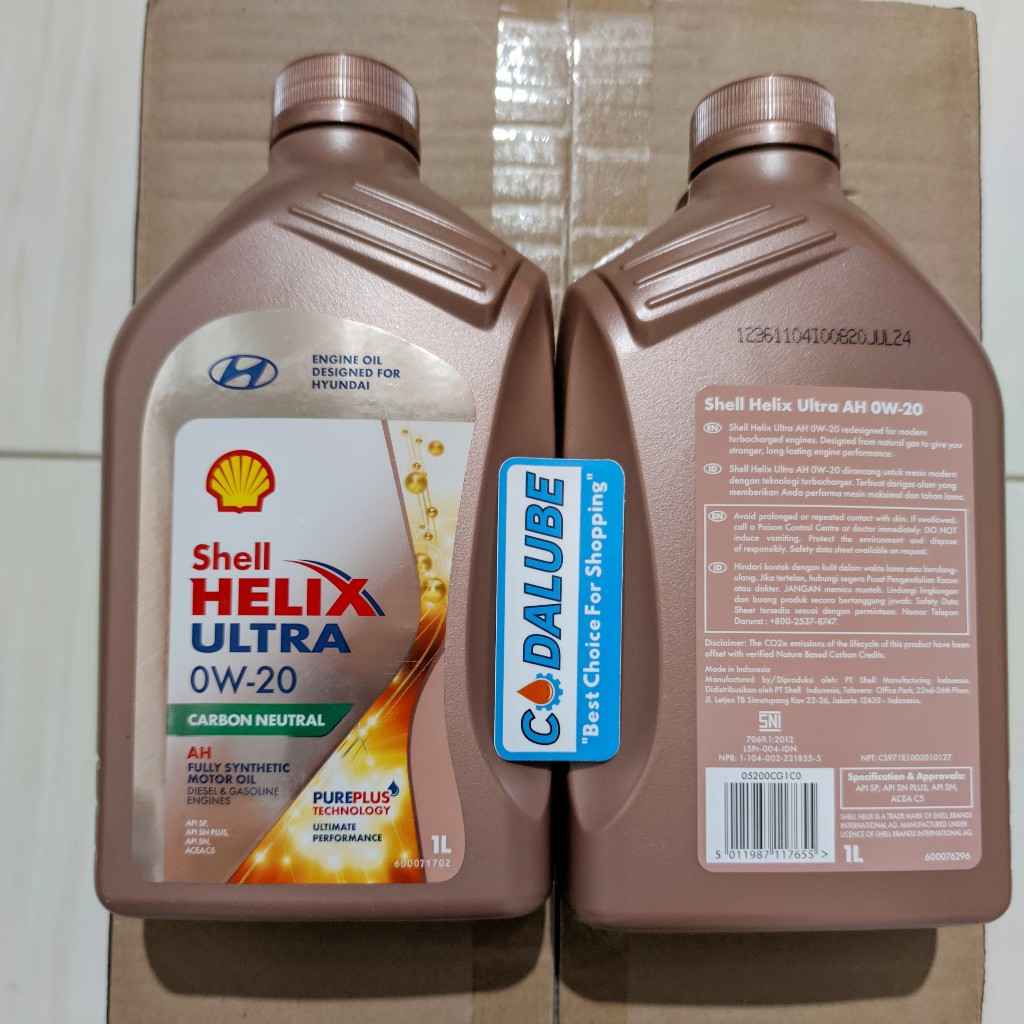 SHELL HELIX ULTRA 0W-20 API SP - HYUNDAI