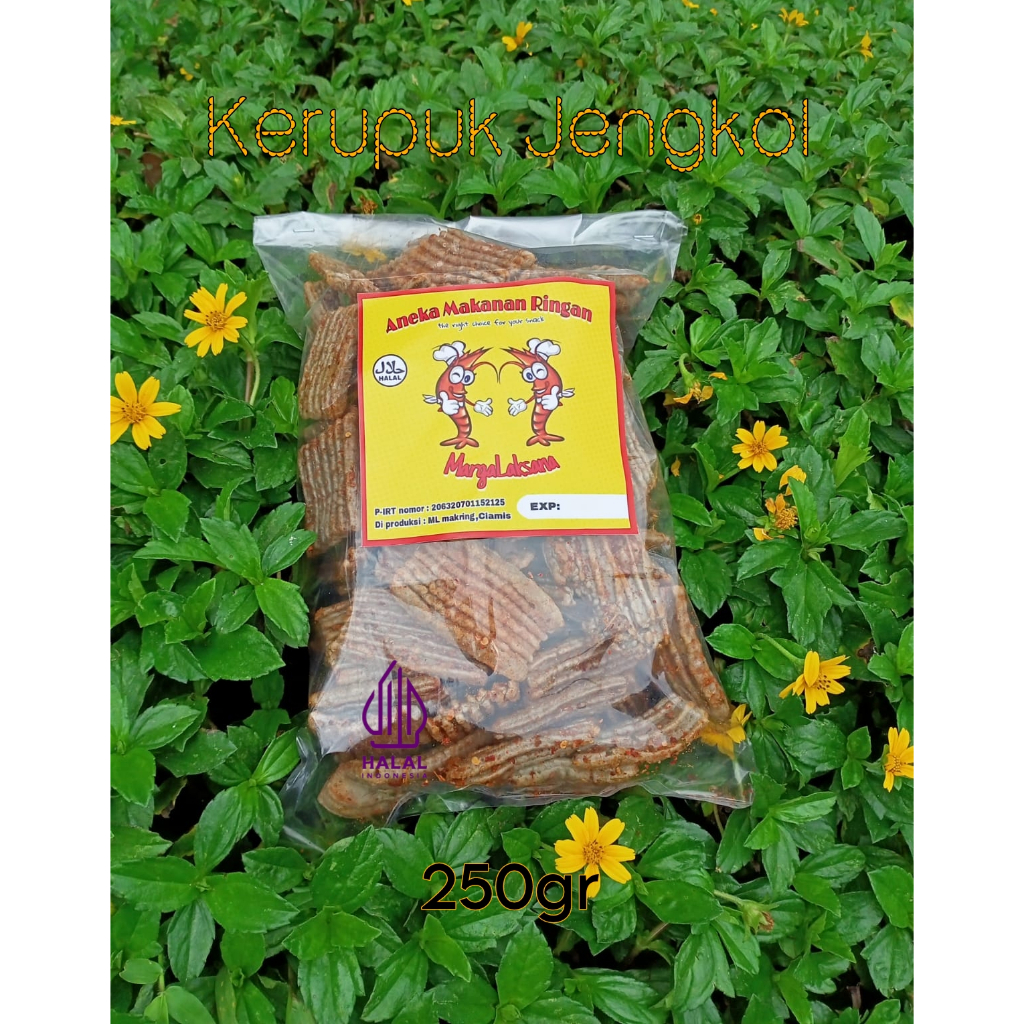 

Kerupuk jengkol pedas gurih daun jeruk - 250gr - 500gr - 1kg - Margalaksana Snack